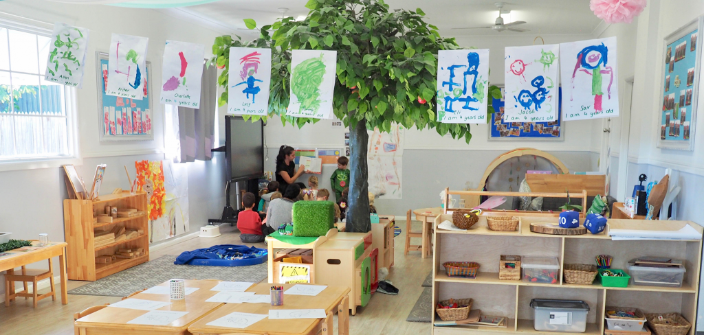 inside of childcare centre