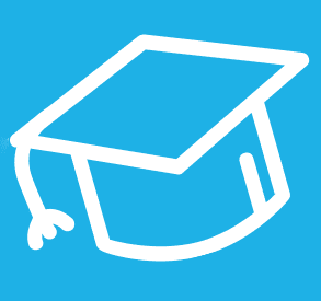 education icon blue