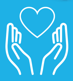 giving back icon blue