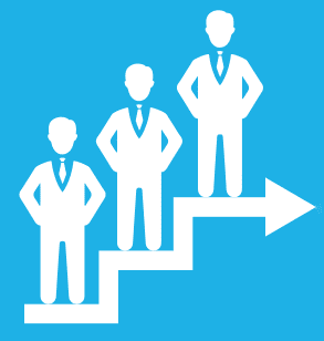 leadership icon blue